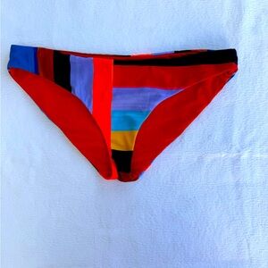 EUC Mara Hoffman Multi Color Bikini Bottoms M